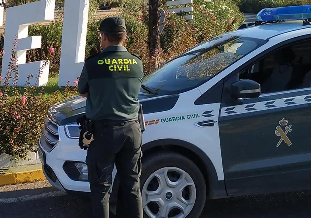 Agente de la Guardia Civil de Tráfico en una imagen de archivo.