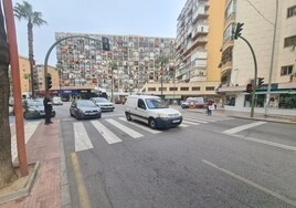 La Avenida Isabel Manoja, una de las principales arterias de Torremolinos.