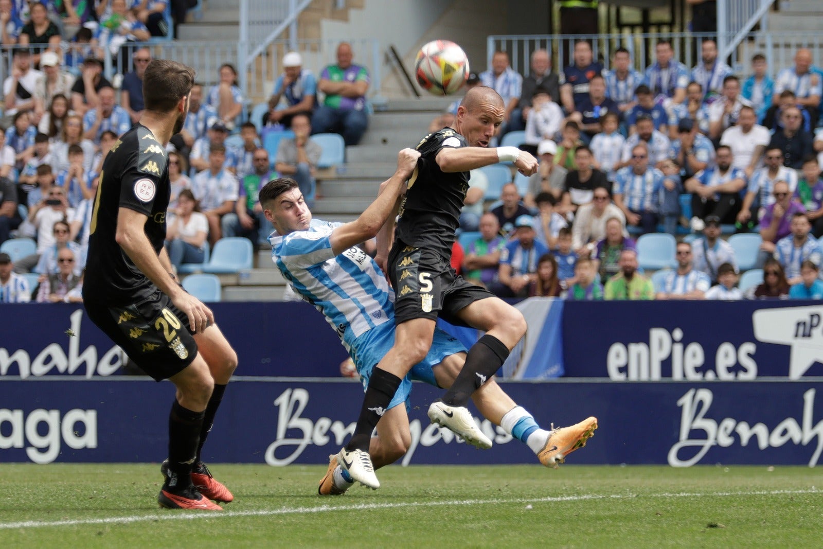 Las mejores imágenes del Málaga-Ceuta en La Rosaleda