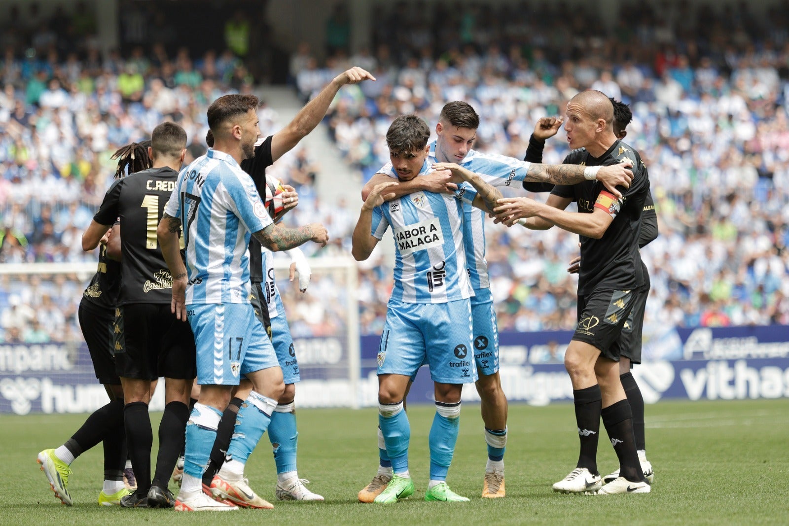 Las mejores imágenes del Málaga-Ceuta en La Rosaleda