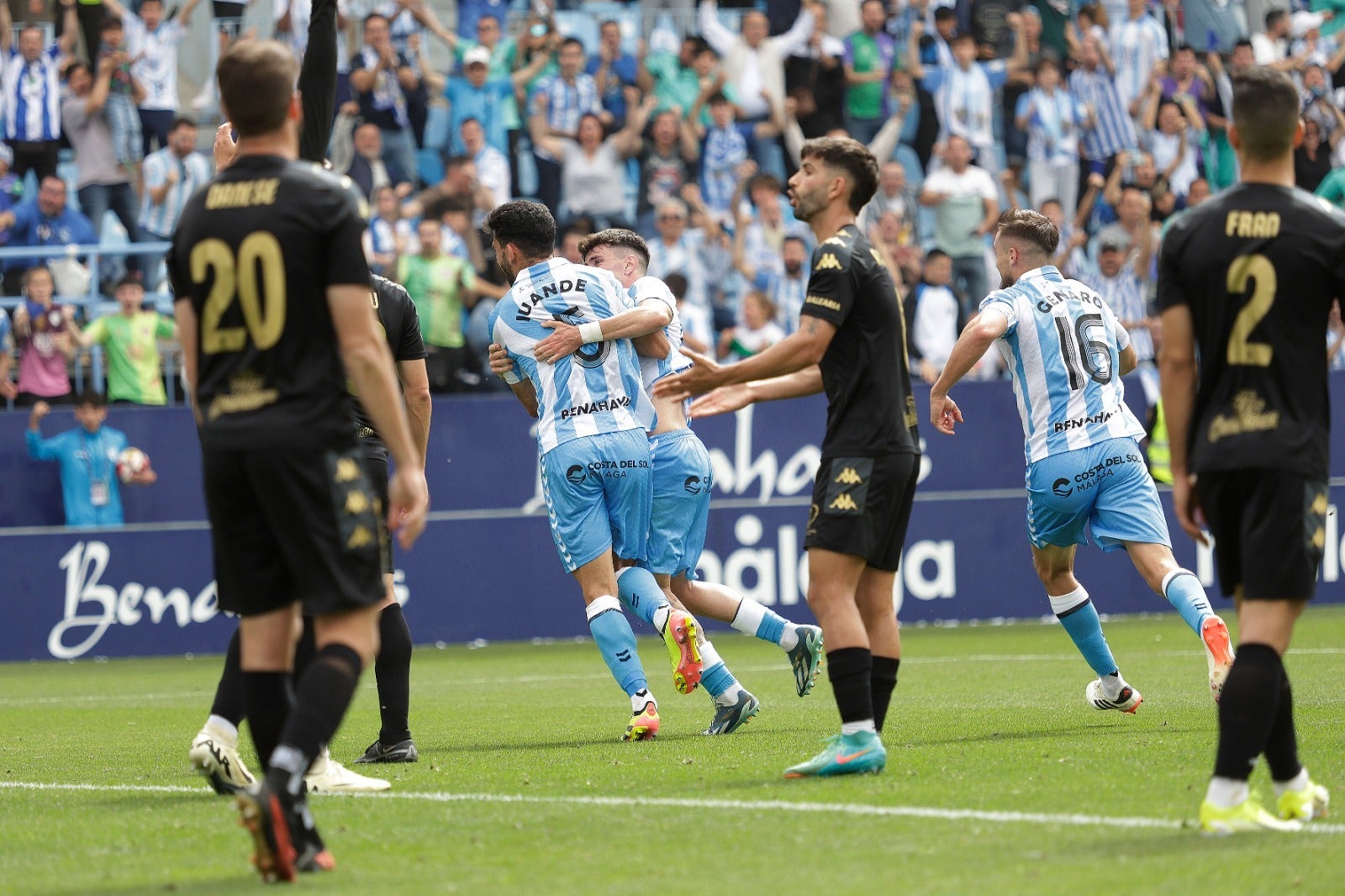 Las mejores imágenes del Málaga-Ceuta en La Rosaleda