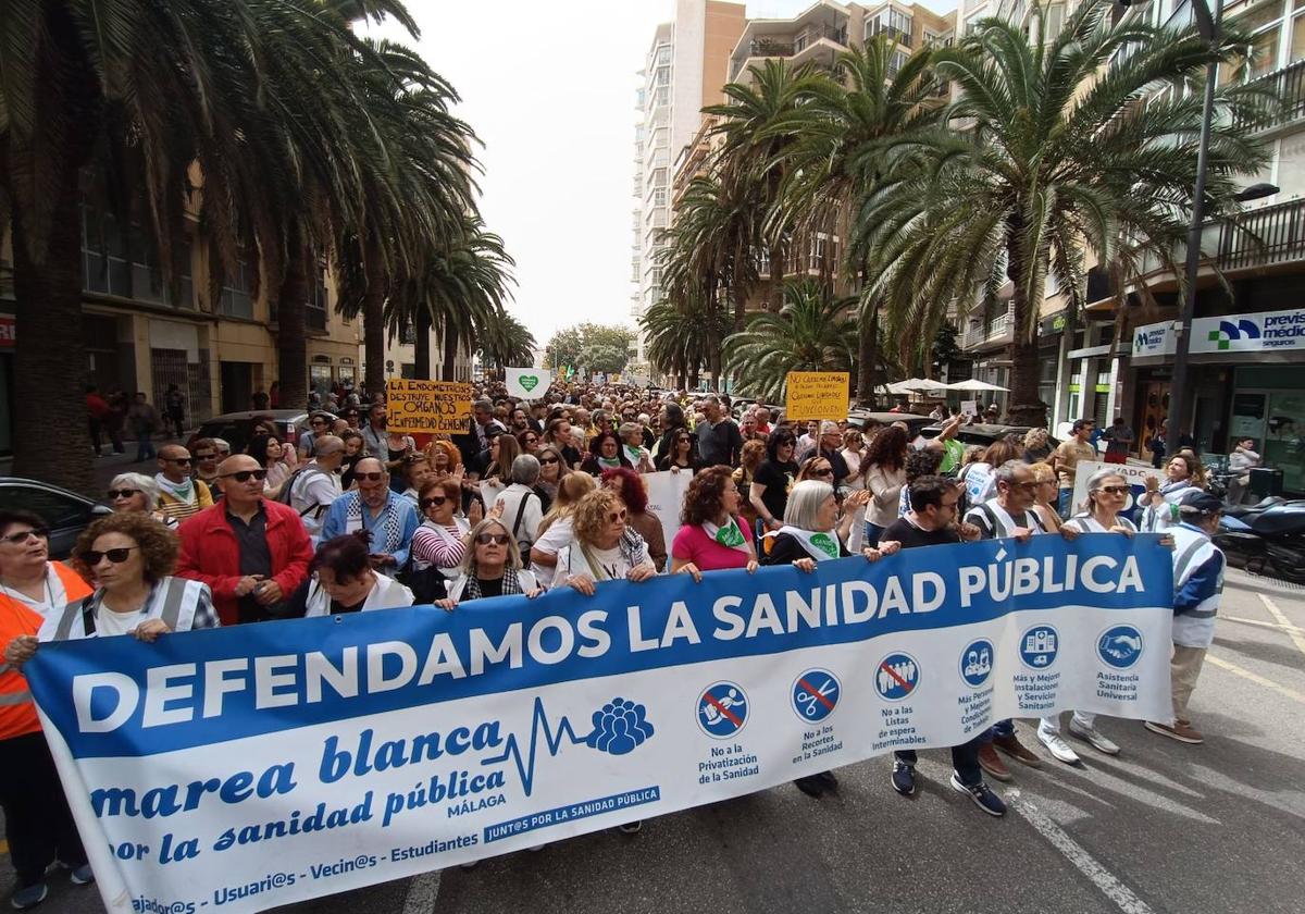 La Marea Blanca vuelve a salir a la calle para reivindicar la sanidad pública