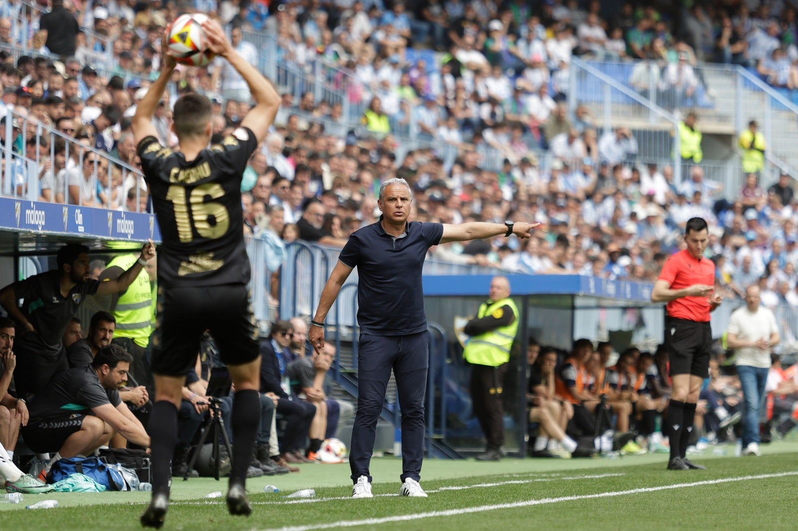 Las mejores imágenes del Málaga-Ceuta en La Rosaleda