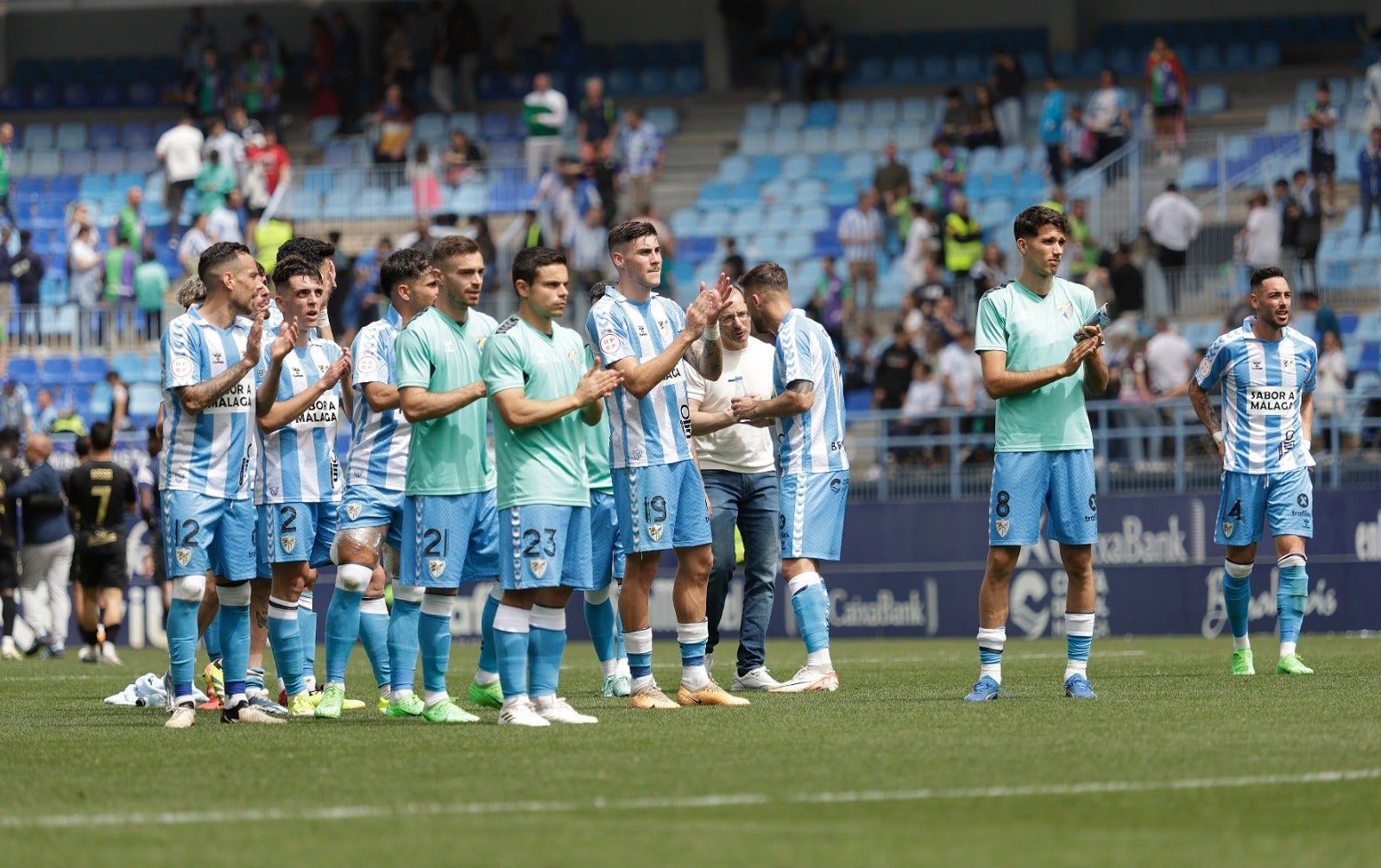 Las mejores imágenes del Málaga-Ceuta en La Rosaleda