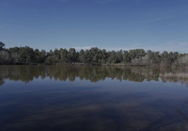 Parque de las Doblas, frente a Sanlúcar la Mayor