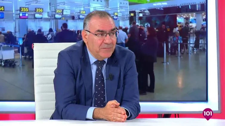 El director del aeropuerto de Málaga, Pedro Bendala, en el programa 'La Alameda'