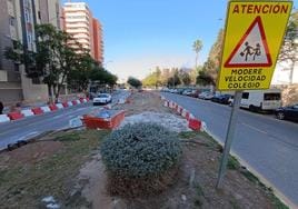 Cortes de agua o tráfico en varias zonas de Málaga por obras de Emasa la próxima semana