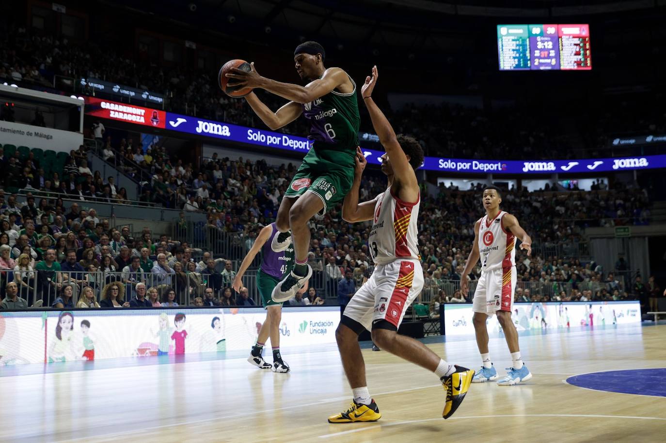 El Unicaja - Casademont Zaragoza, en imágenes