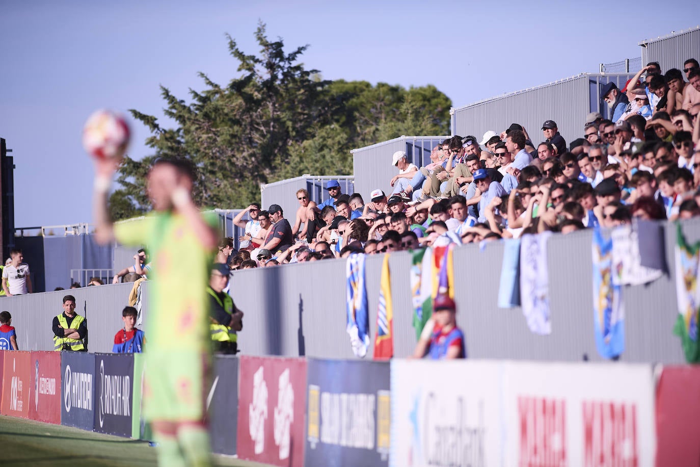 El Atlético de Madrid B- Málaga, en imágenes