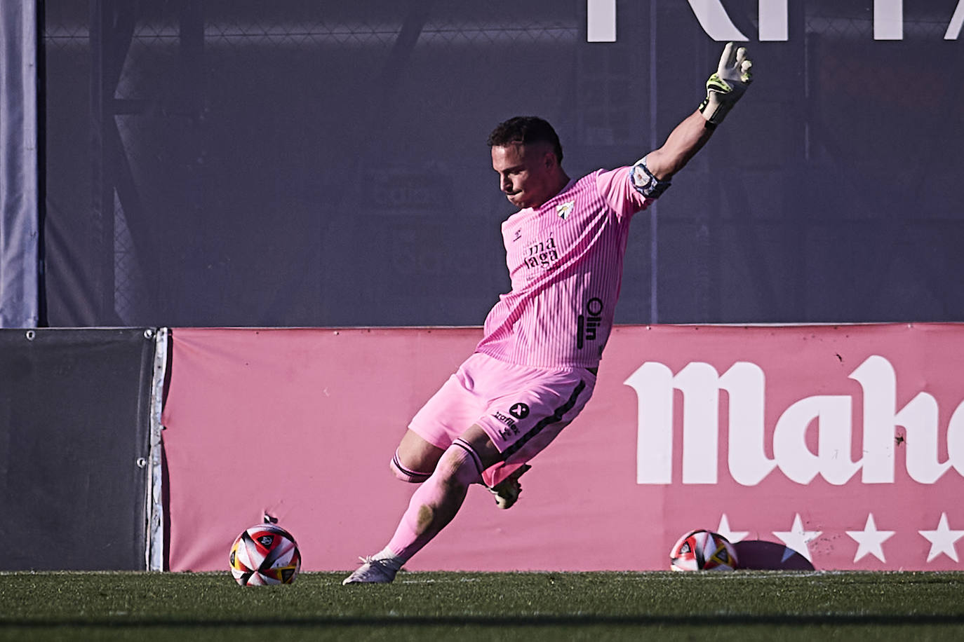 El Atlético de Madrid B- Málaga, en imágenes