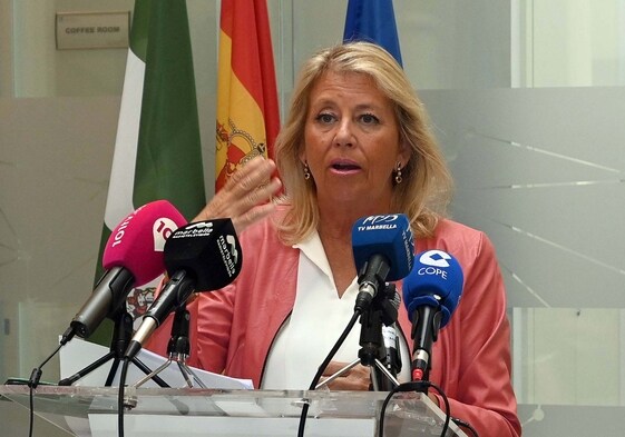 La alcaldesa de Marbella, Ángeles Muñoz.
