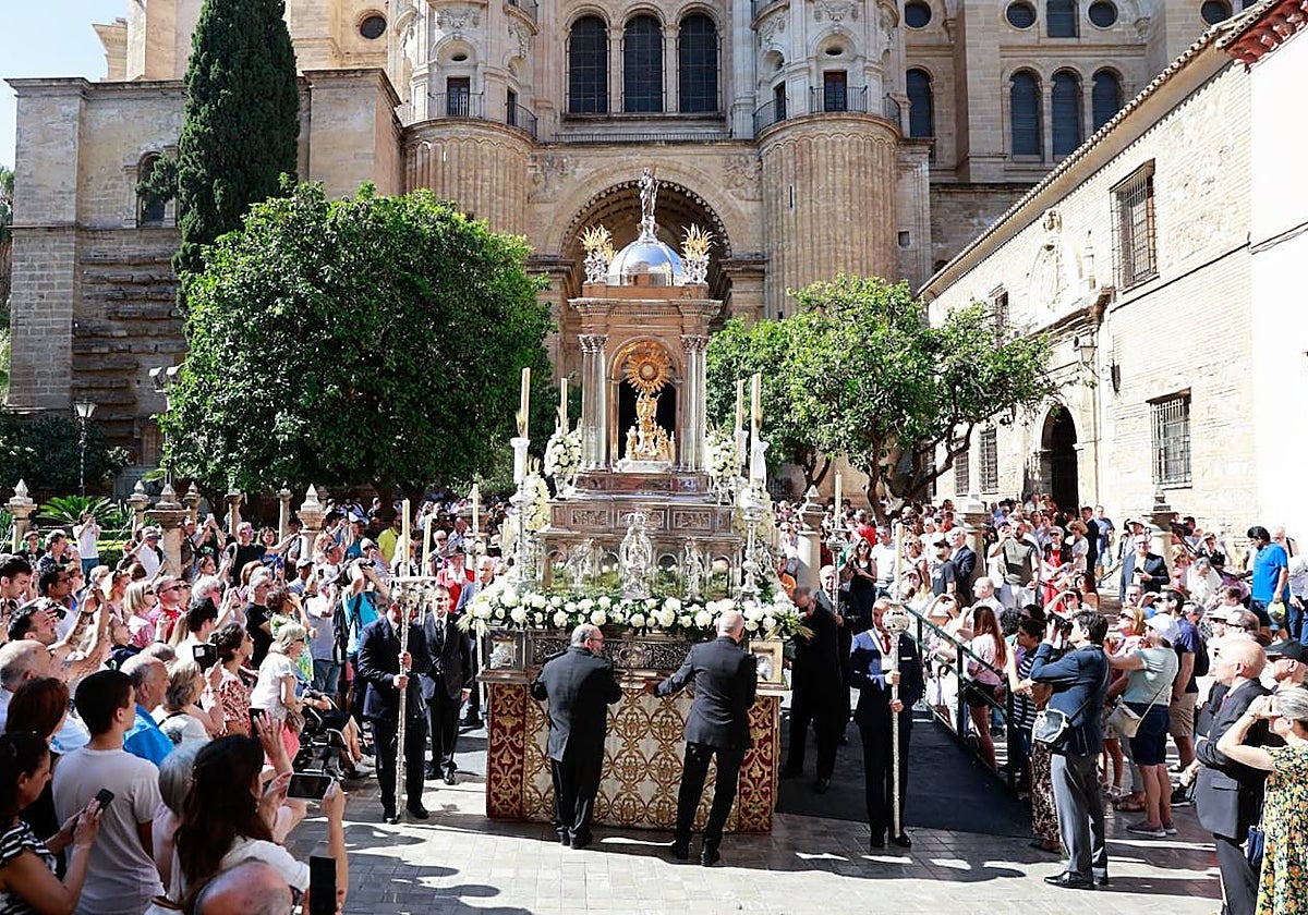 La procesión del Corpus podría regresar al horario vespertino.