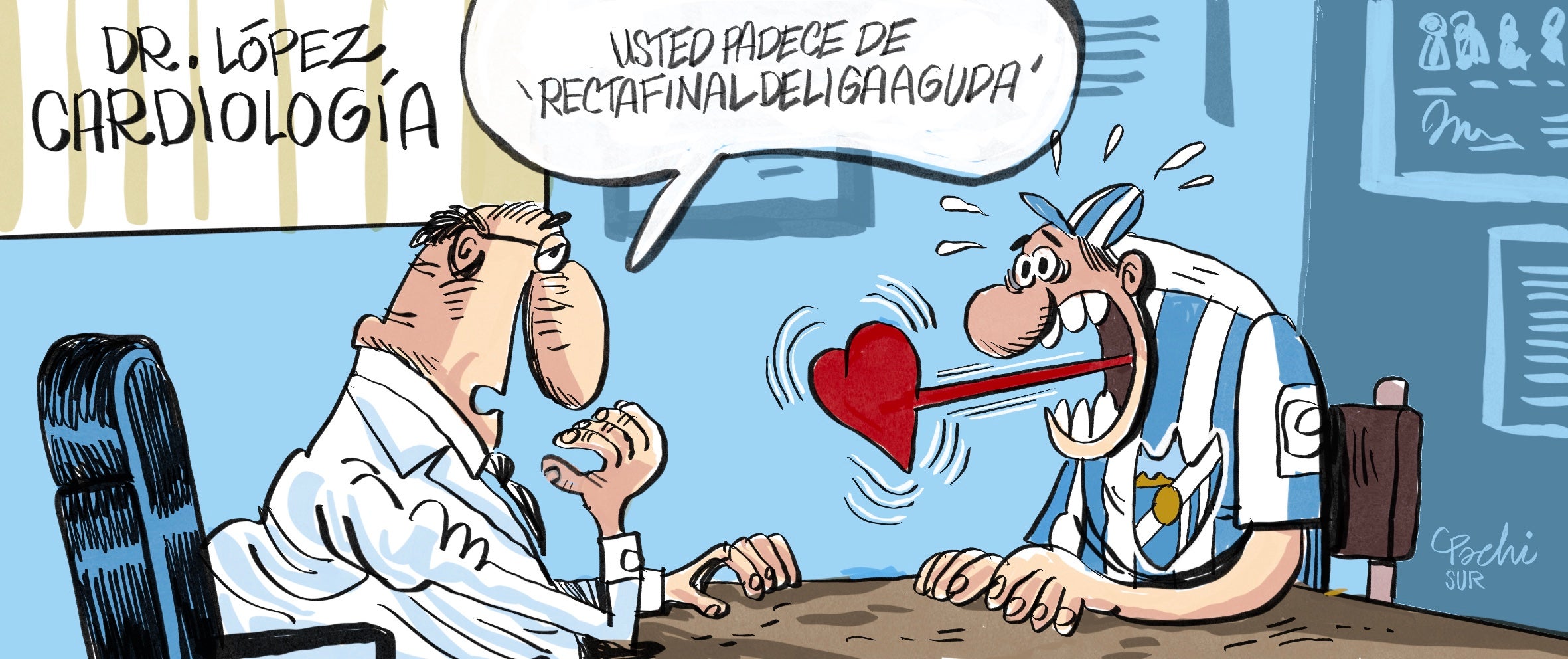 Las viñetas de Pachi sobre la actualidad del Málaga, Unicaja y el deporte