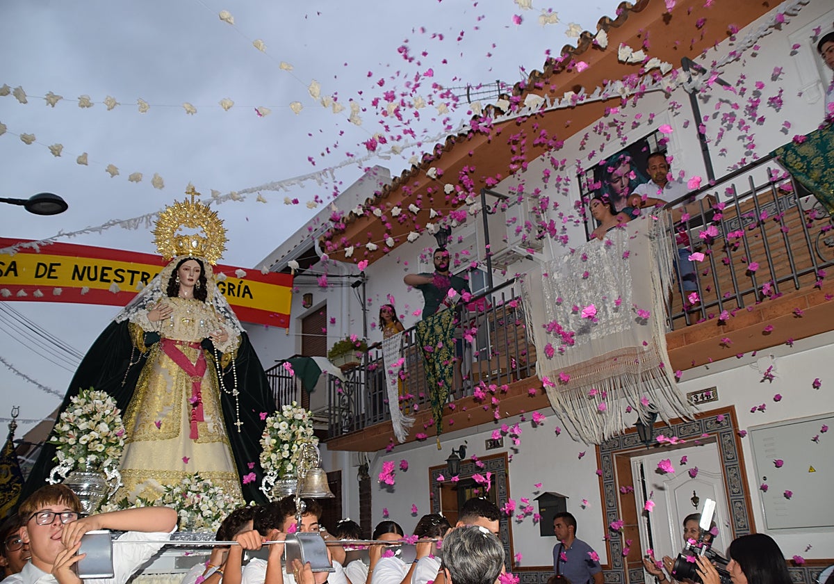 Procesión de Nuestra Señora de la Esperanza, en 2023.