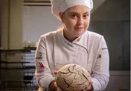 Mónica Rufián Nieto, una de las jóvenes promesas de la panadería artesanal.