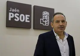 El secretario de Organización del PSOE-A, Jacinto Viedma.