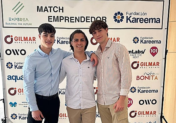 De izquierda a derecha; Alessandro López, Ángel Toro y Fernando Sánchez durante el evento.