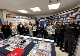 Acto de presentación de la prueba deportiva y solidaria que tendrá lugar a finales de mayo en Torre del Mar.