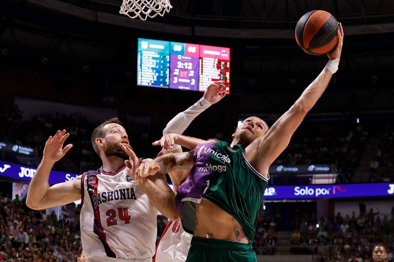 Las mejores imágenes del Unicaja-Baskonia