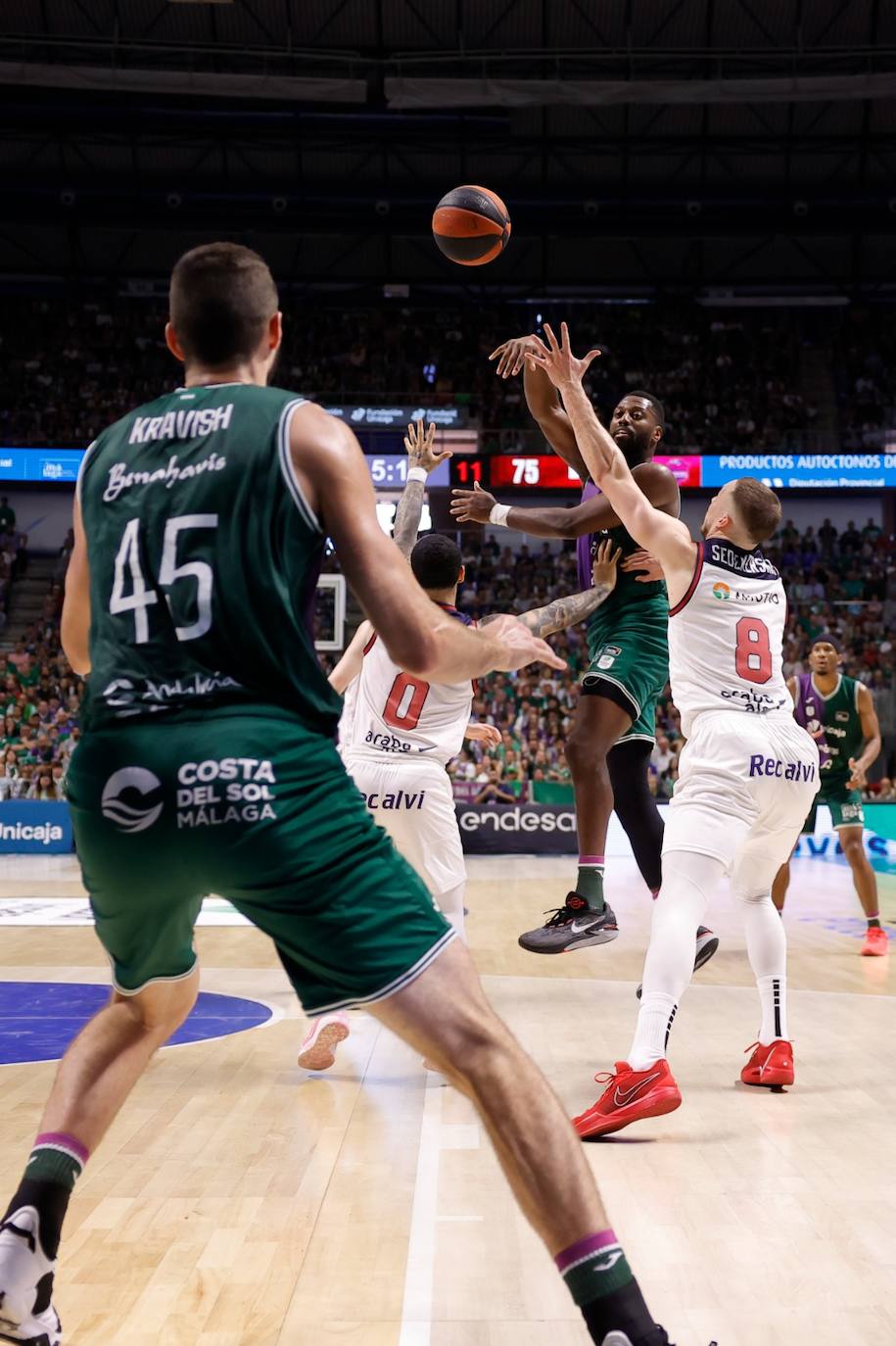 Las mejores imágenes del Unicaja-Baskonia