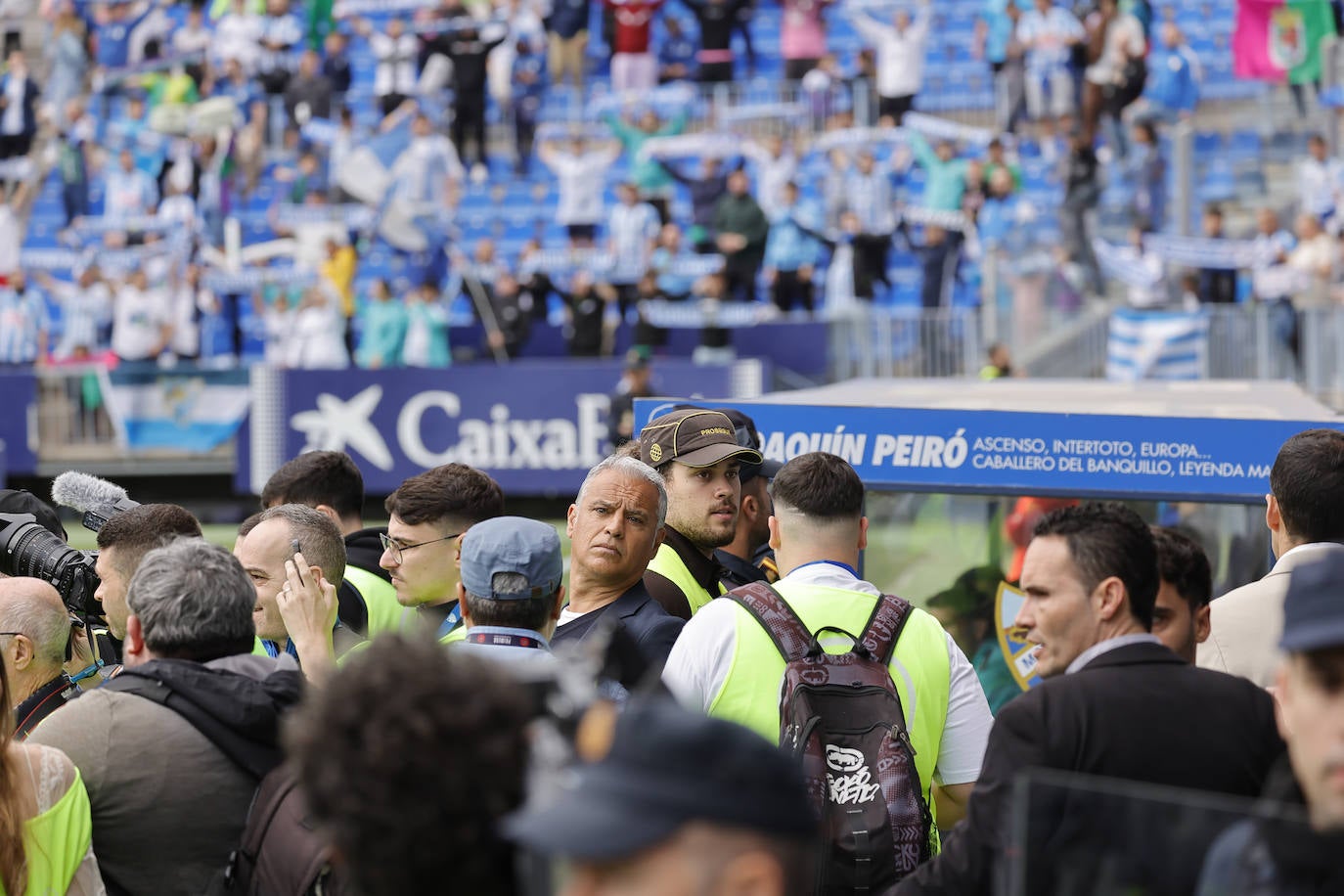 Las mejores fotos del Málaga-Murcia en La Rosaleda