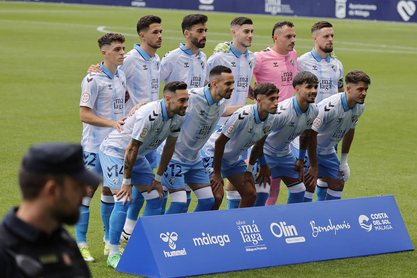 Las mejores fotos del Málaga-Murcia en La Rosaleda