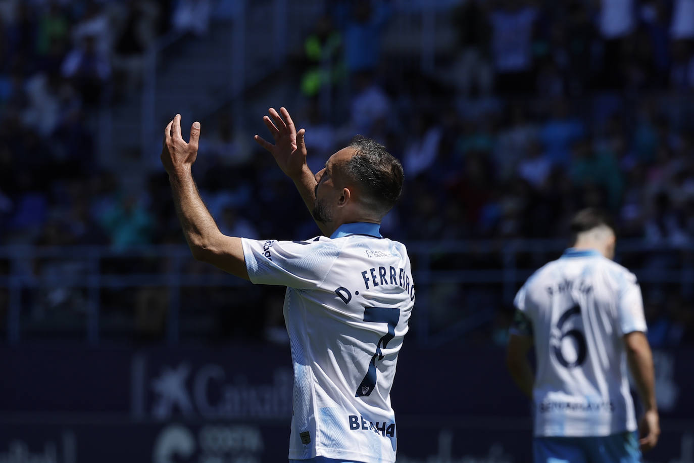 Las mejores fotos del Málaga-Murcia en La Rosaleda