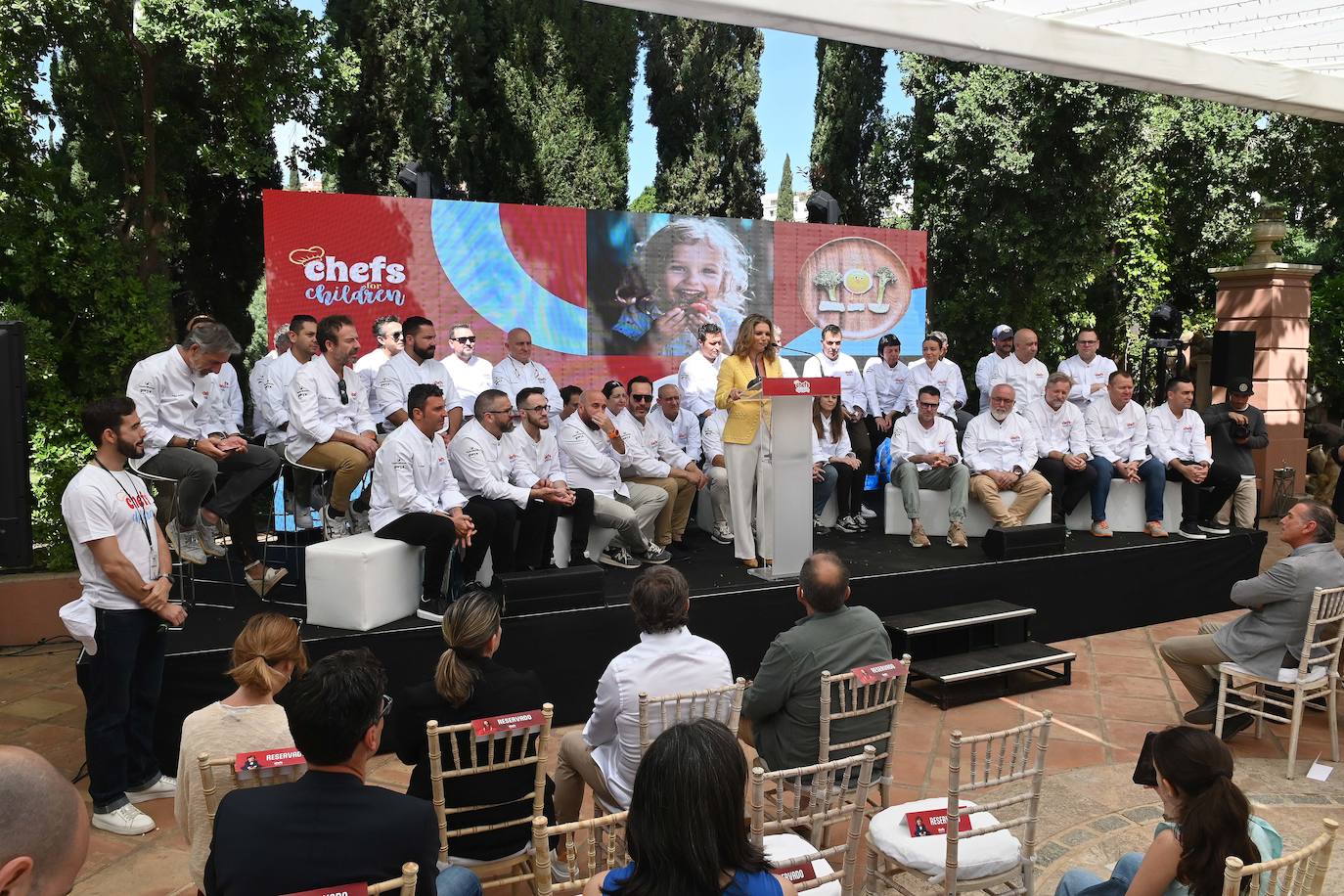 Chefs For Children reúne a medio centenar de estrellas Michelin en Benahavís
