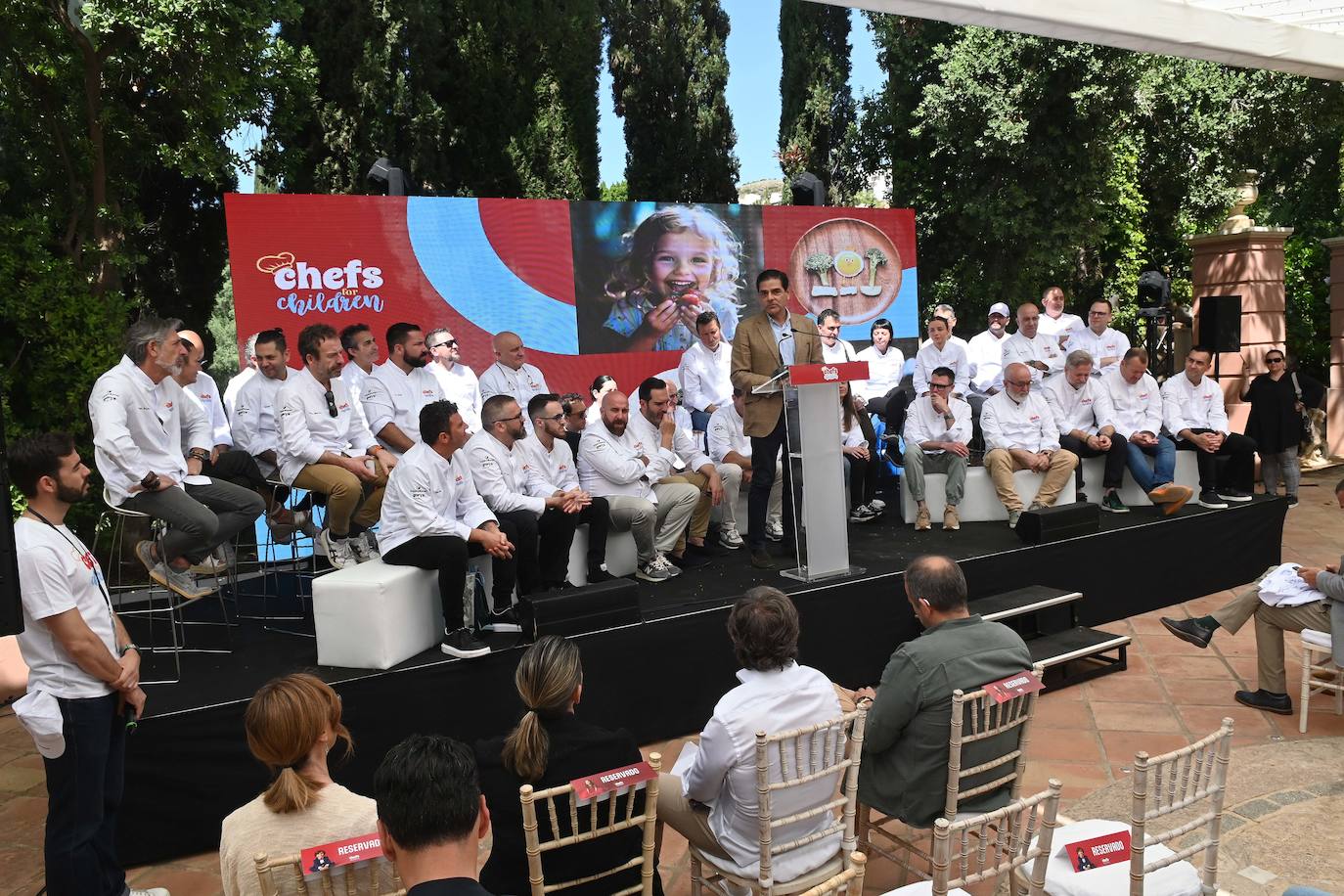 Chefs For Children reúne a medio centenar de estrellas Michelin en Benahavís