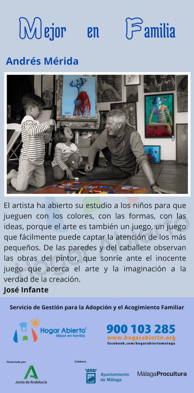 Todas las fotos de la exposición destrozada de Hogar Abierto en la calle Larios de Málaga