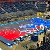 La pista de la Final Four toma forma