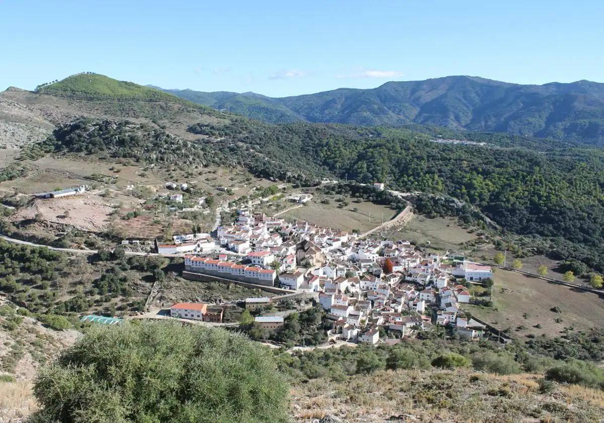 Vista de Alpandeire.