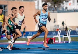 Pablo Comino, durante una de sus competiciones.