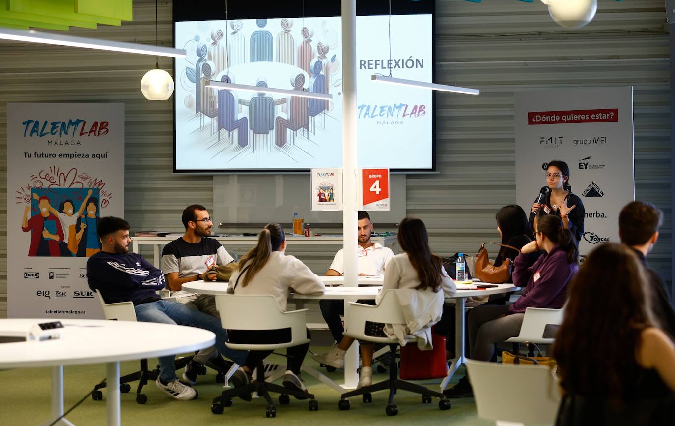 El proceso final de selección de la cuarta edición de TalentLab Málaga, en imágenes