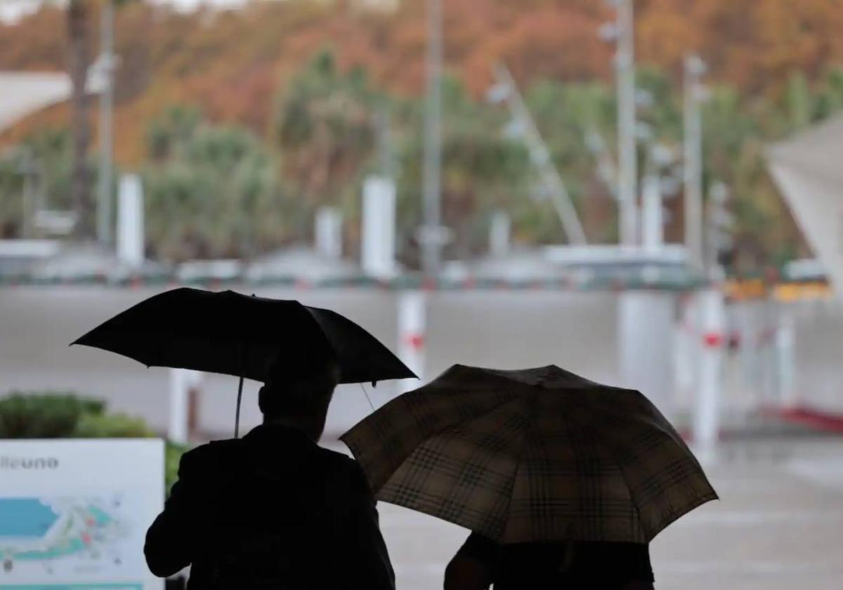 Las lluvias volverán este fin de semana: así afectará una nueva borrasca a Málaga