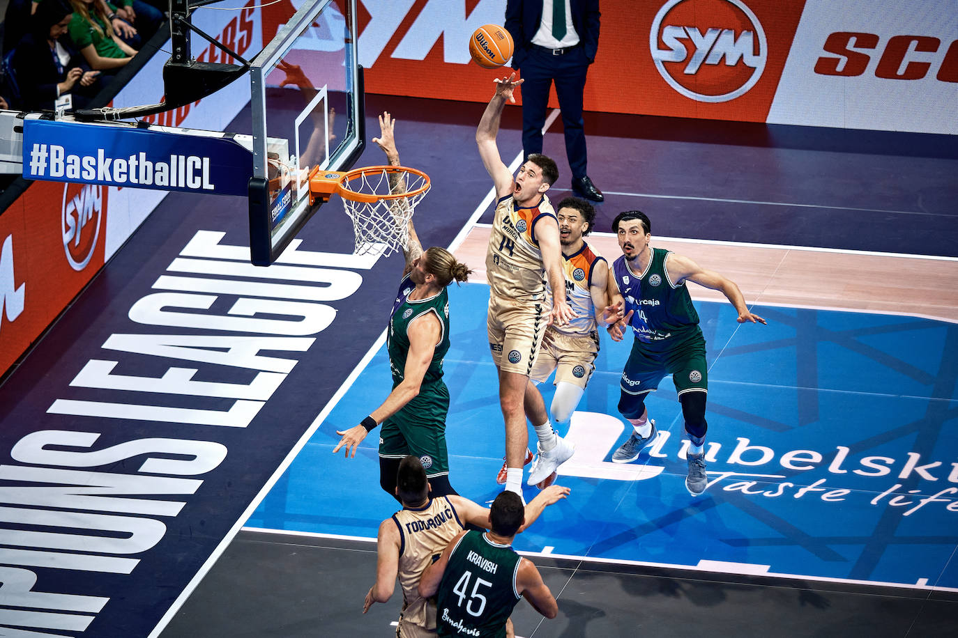 El UCAM Murcia-Unicaja de la Final Four, en imágenes