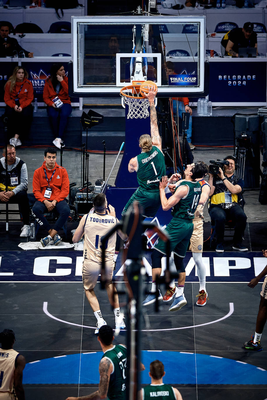 El UCAM Murcia-Unicaja de la Final Four, en imágenes