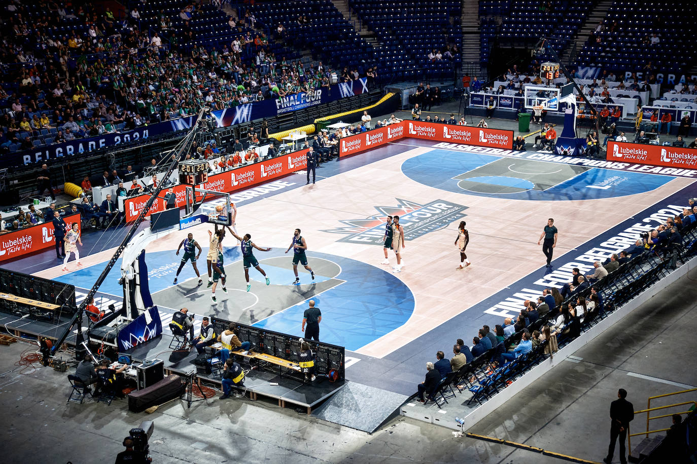 El UCAM Murcia-Unicaja de la Final Four, en imágenes