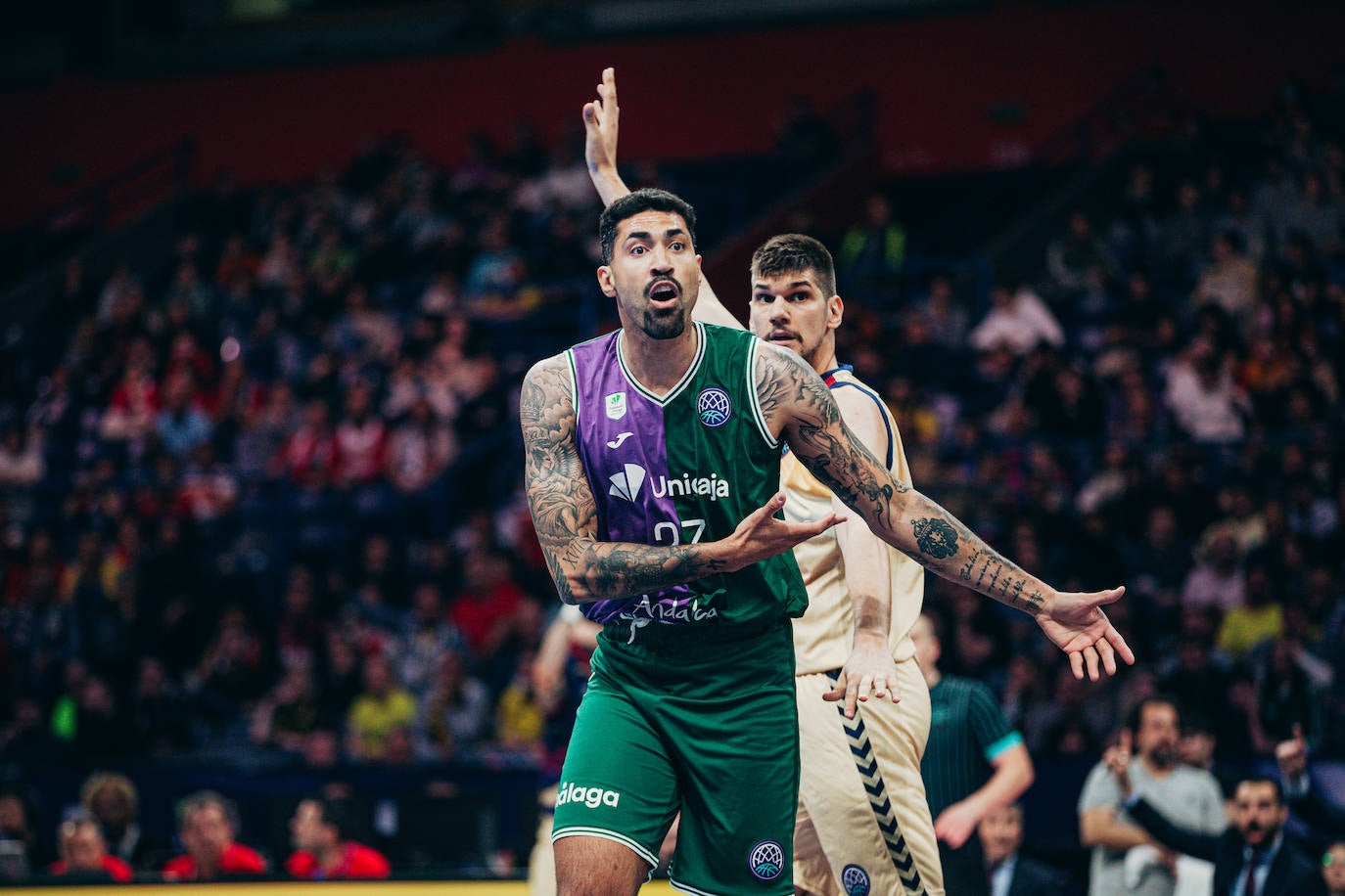 El UCAM Murcia-Unicaja de la Final Four, en imágenes