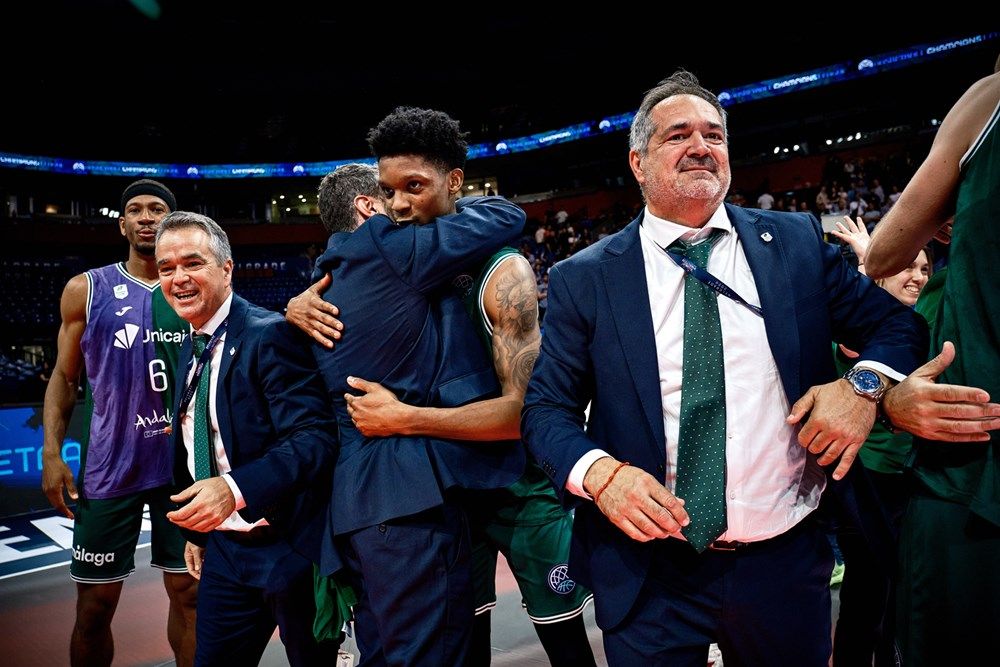 La final de la Basketball Champions League entre el Tenerife y el Unicaja, en imágenes