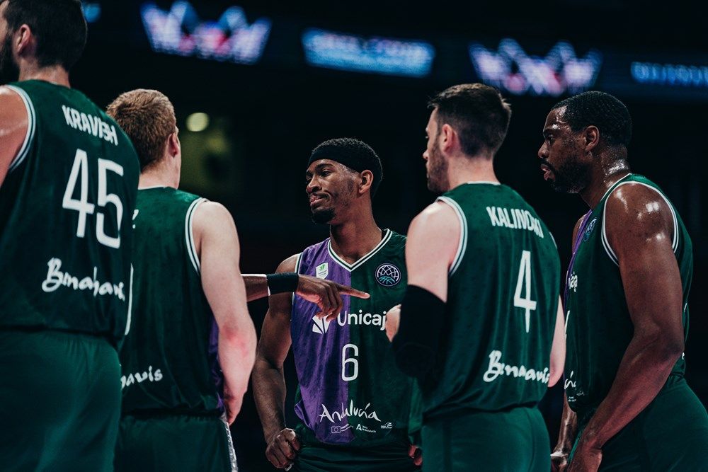 La final de la Basketball Champions League entre el Tenerife y el Unicaja, en imágenes