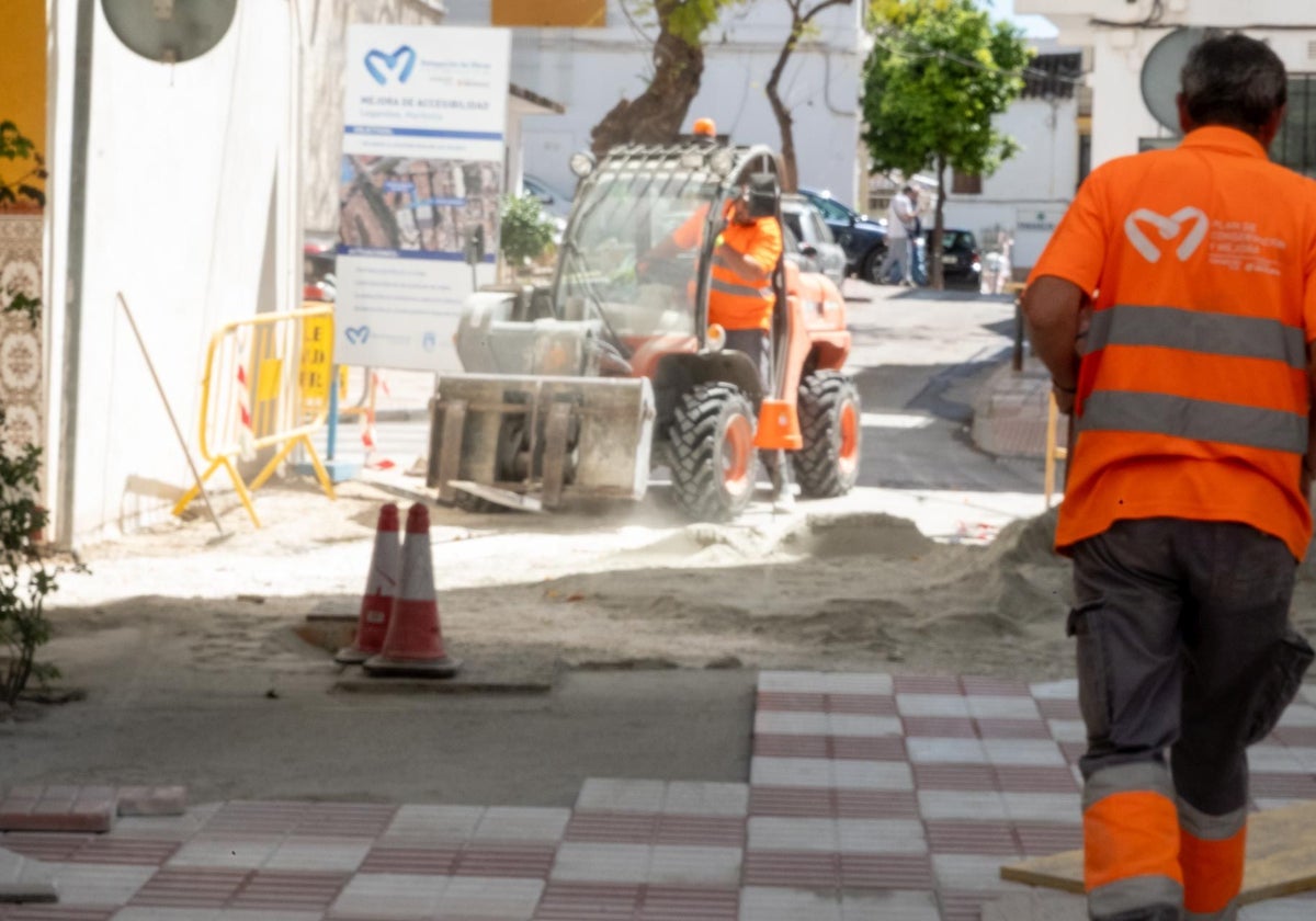 Comienzan las obras para peatonalizar la calle Leganitos