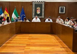 Momento de la aprobación de los presupuestos municipales de Pizarra para 2024.