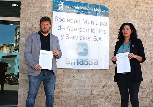 Sguiglia y Morillas, este viernes a las puertas de Smassa.