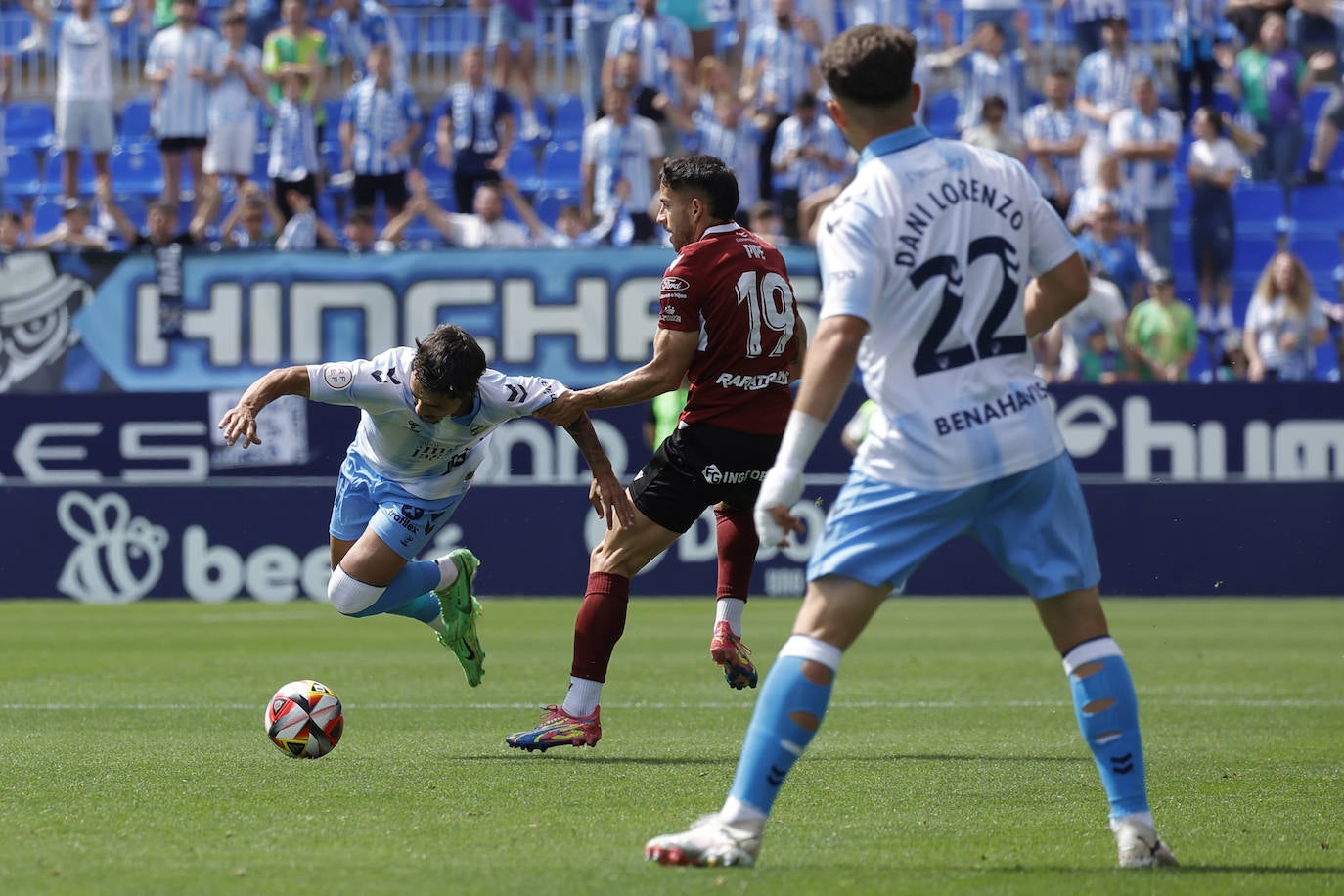 El Málaga-Mérida, en imágenes