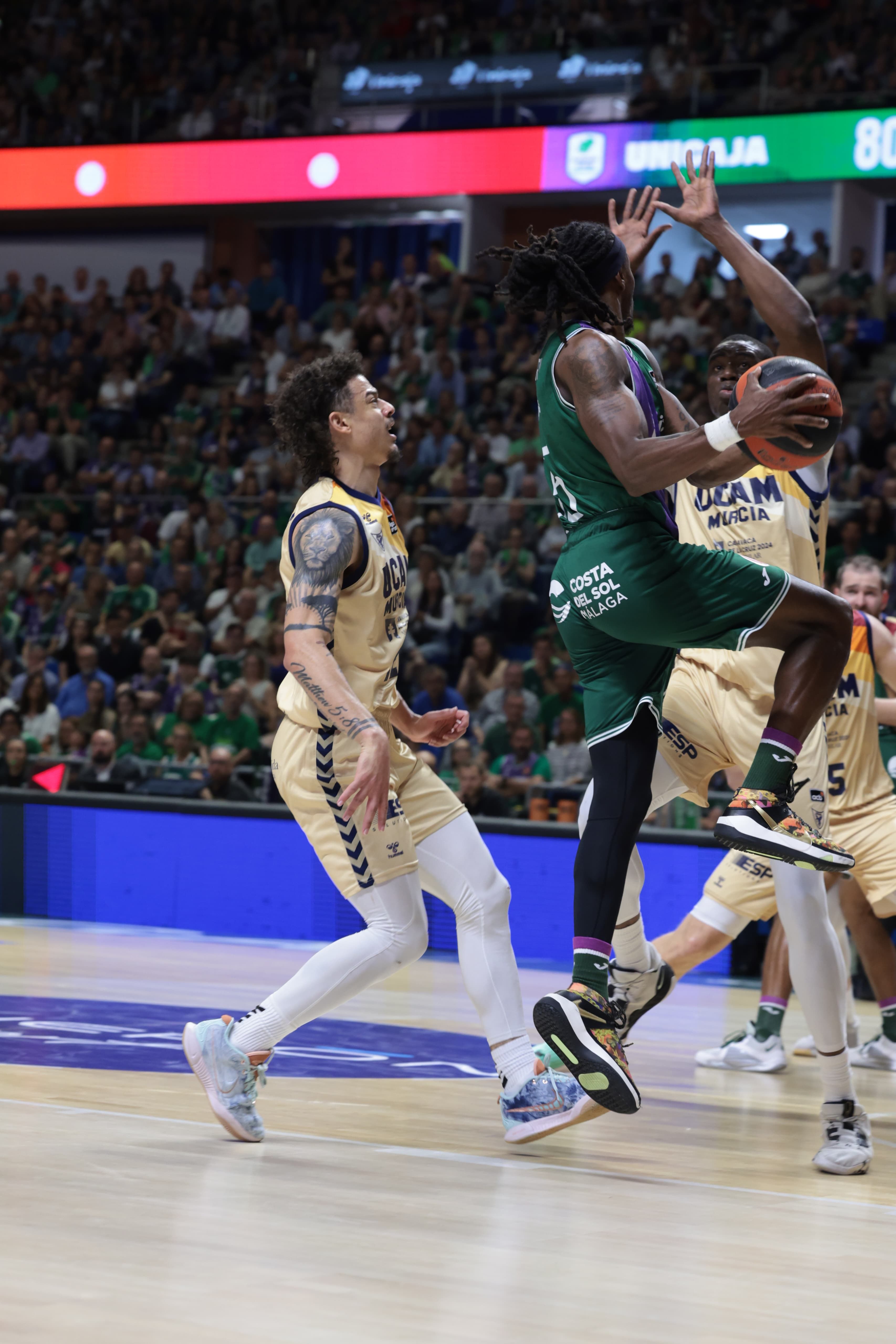 El Unicaja- UCAM Murcia, en imágenes