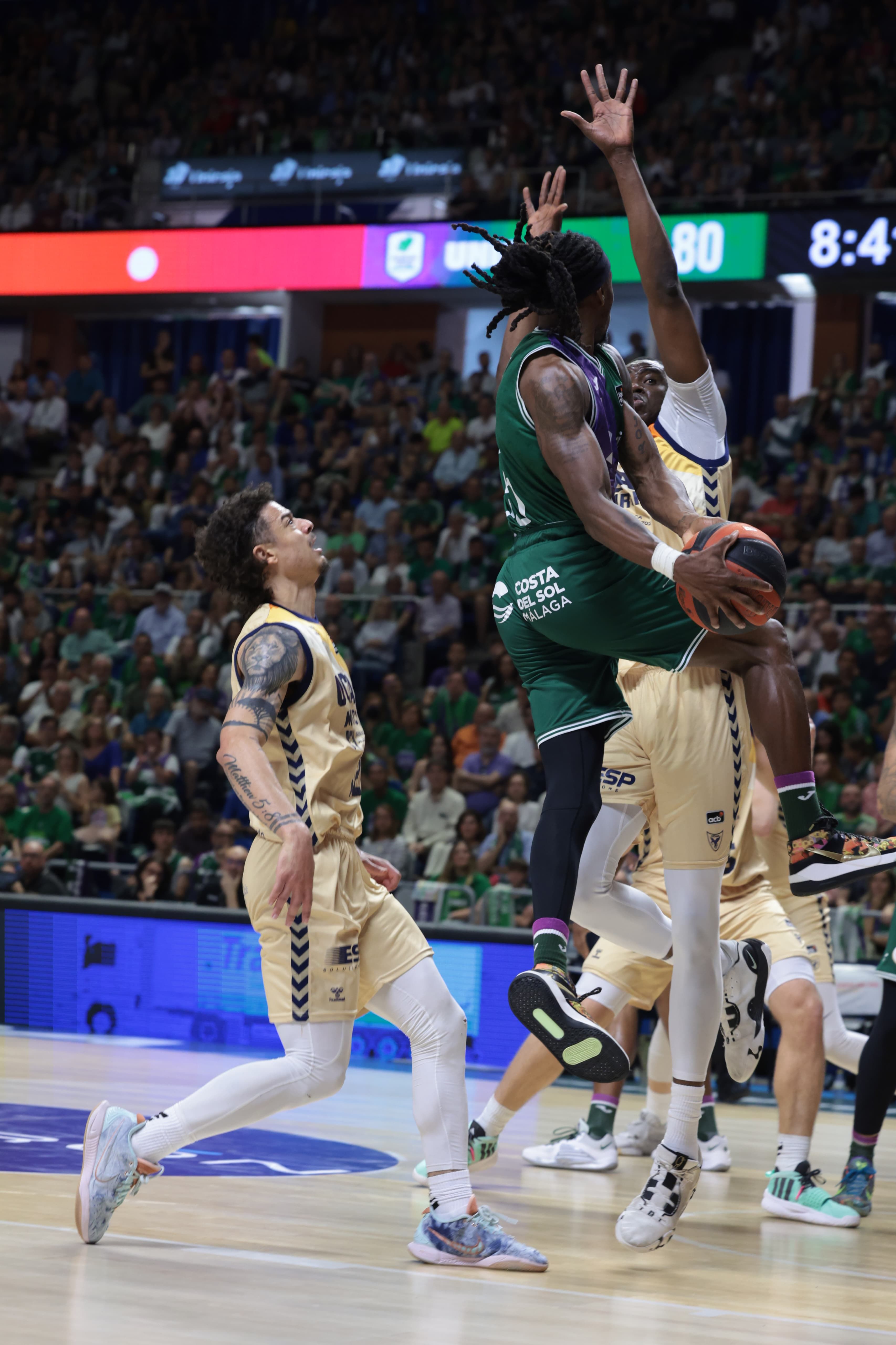 El Unicaja- UCAM Murcia, en imágenes