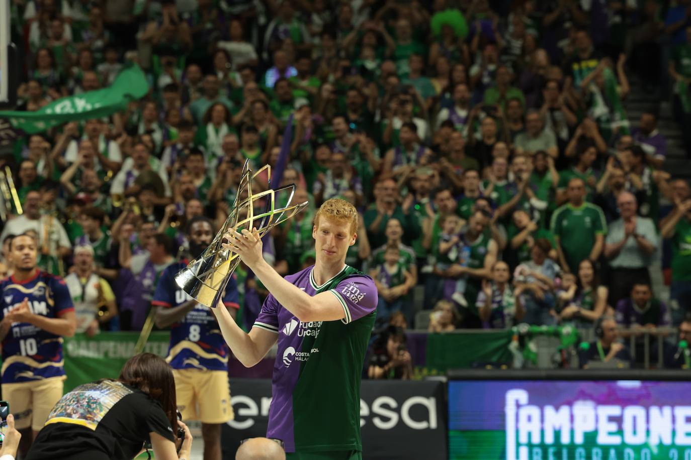 El Unicaja- UCAM Murcia, en imágenes