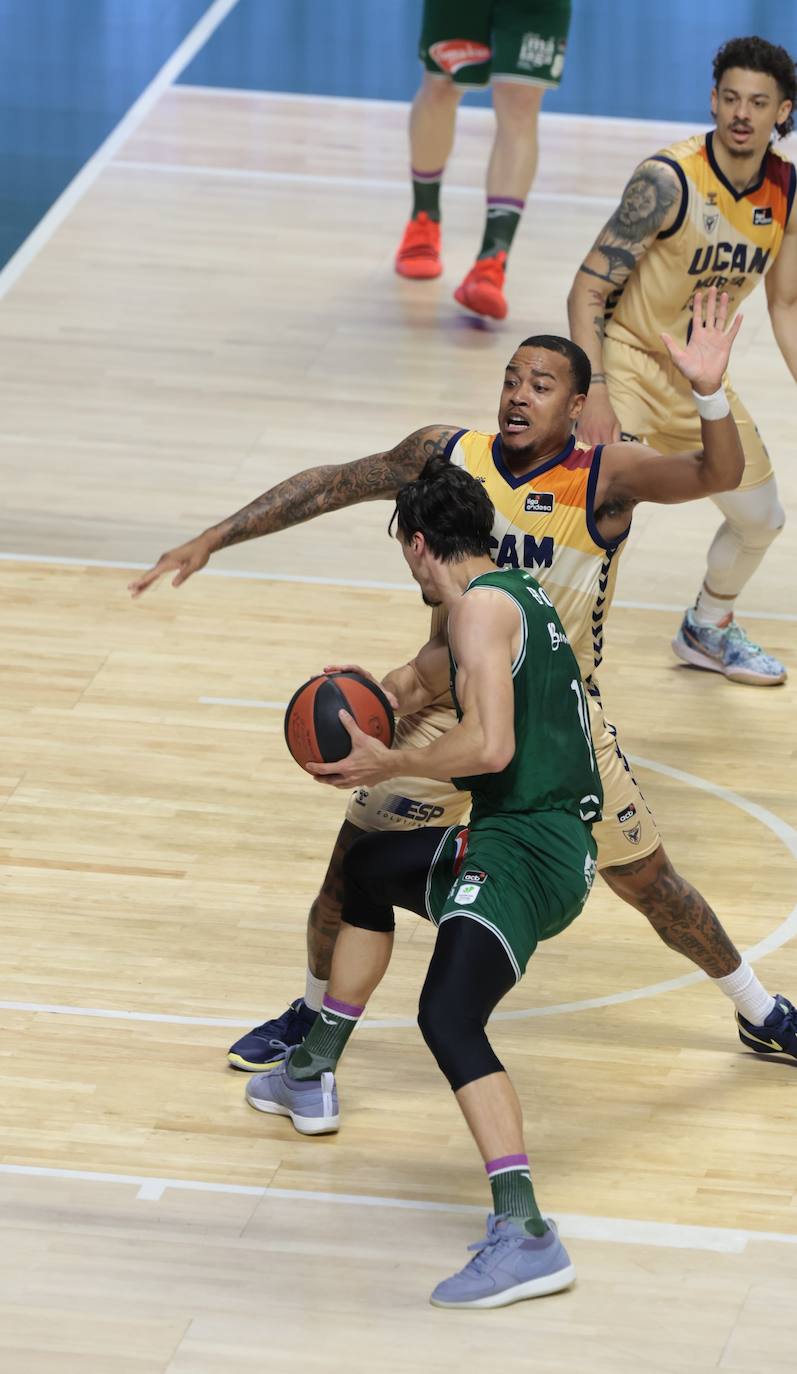 El Unicaja- UCAM Murcia, en imágenes