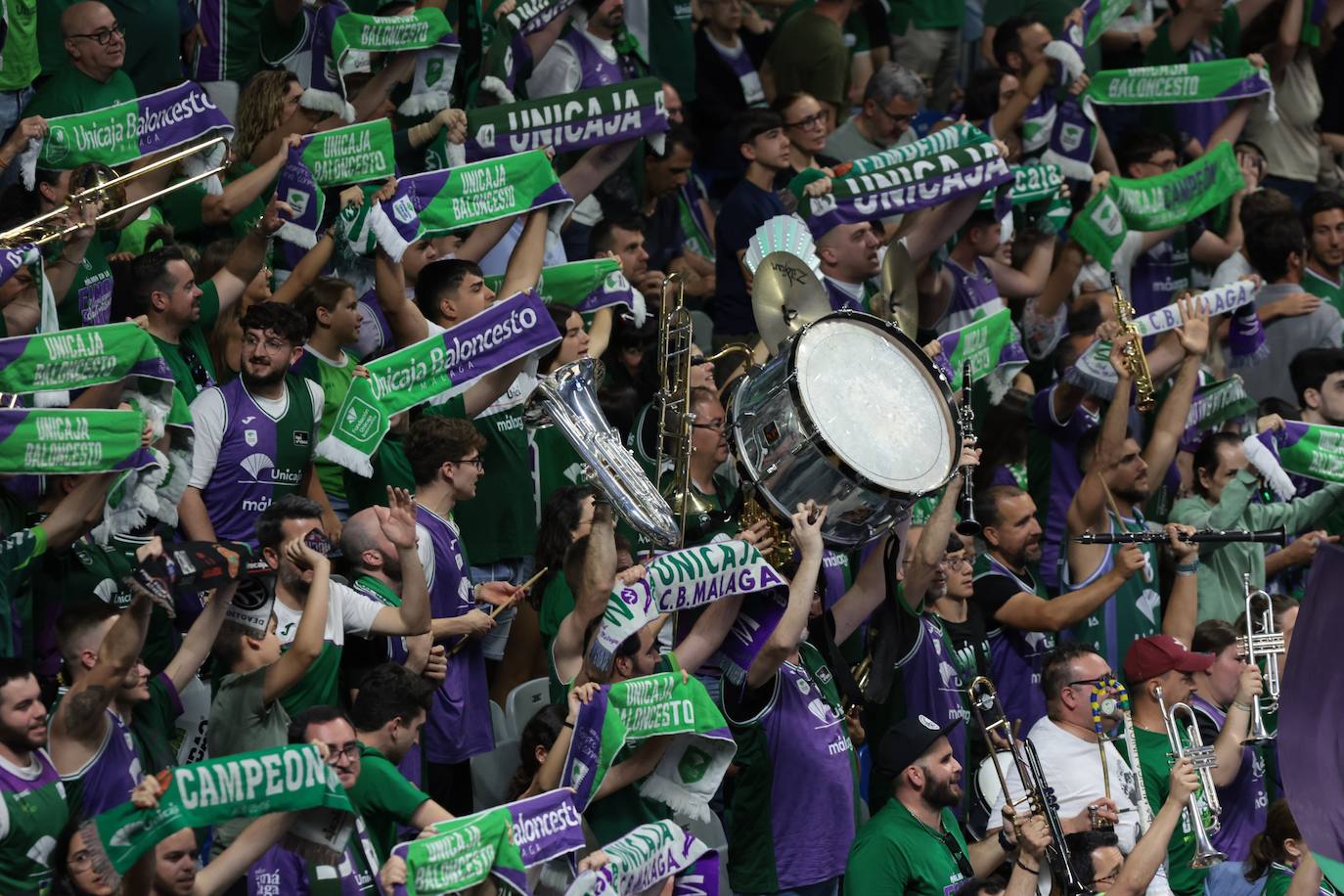 El Unicaja- UCAM Murcia, en imágenes